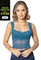 Crop Top Mujer Azul Petroleo Mp 92547 de MP