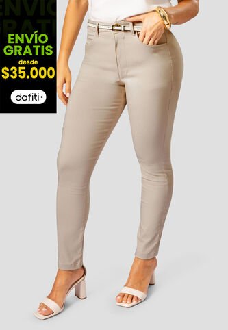 Pantalón Mujer Latte Mp 112018 MP