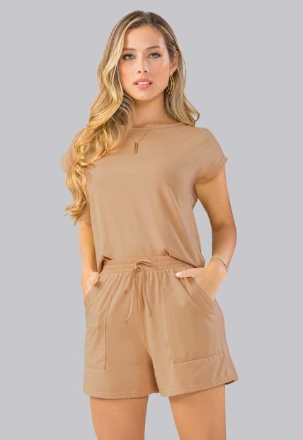 Conjunto Mujer Amarillo Mp 102318