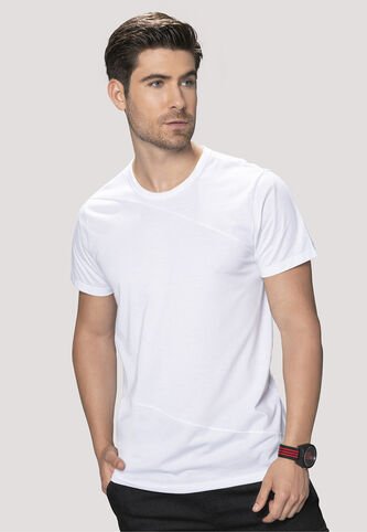 Camiseta Hombre Blanco Mp 88199 MP