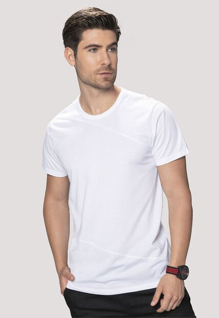 Camiseta Hombre Blanco Mp 88199