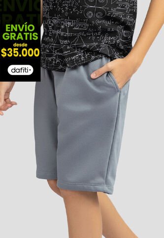 Bermuda Niños Infantil Gris Grafito Mp 111871 MP