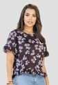 Blusa Mujer Estampado Mora Oscuro Mp 112218 de MP