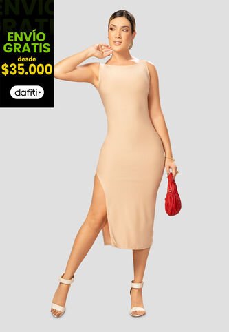 Vestido Mujer Latte Mp 112519 MP