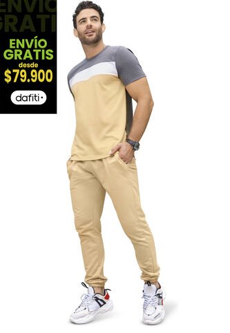 Jogger Hombre Caramelo Mp 3350 MP
