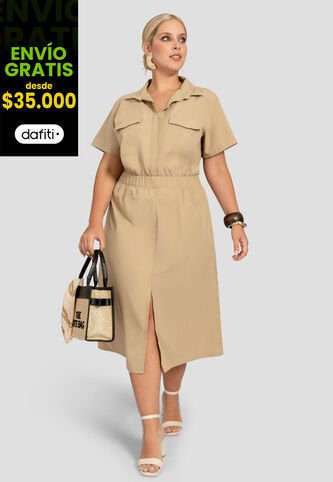 Vestido Mujer Latte Mp 112328 MP