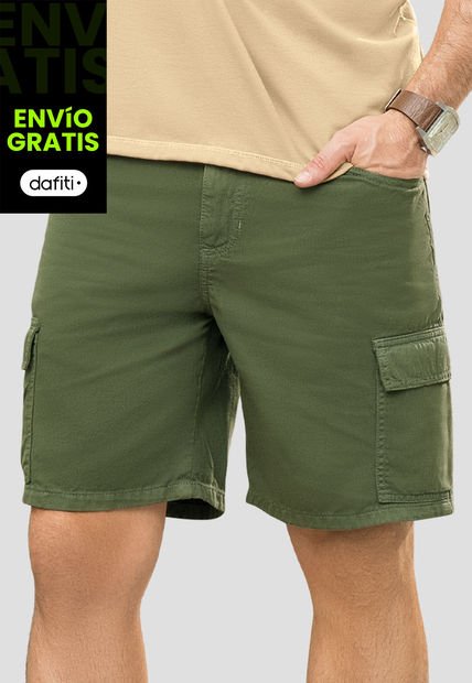 Bermuda Hombre Verde Mp 110344