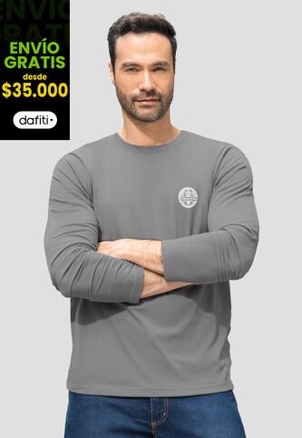 Camibuzo Hombre Gris Claro Mp 110747 MP