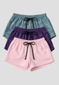 Short Paq X3 Mujer Multicolor Mp 113430 de MP