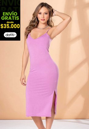 Vestido Largo Mujer Mora Mp 5164