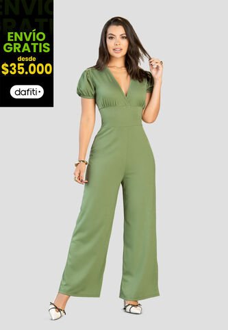 Enterizo Largo Mujer Aceituna Mp 112271 MP