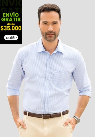 Camisa Hombre Azul Baby Mp 110841 MP