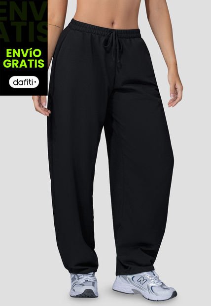 Pantalón Mujer Negro Mp 110274
