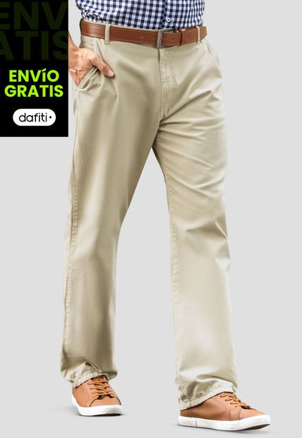 Pantalón Hombre Latte Mp 110409