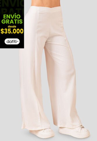 Pantalón Mujer Marfil Mp 102332 MP