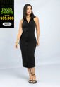 Vestido Largo Mujer Negro Mp 111773 de MP