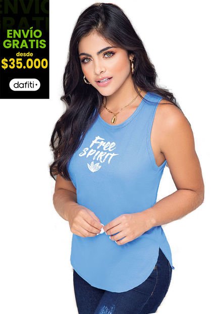 Camiseta Para Mujer Morazul MP