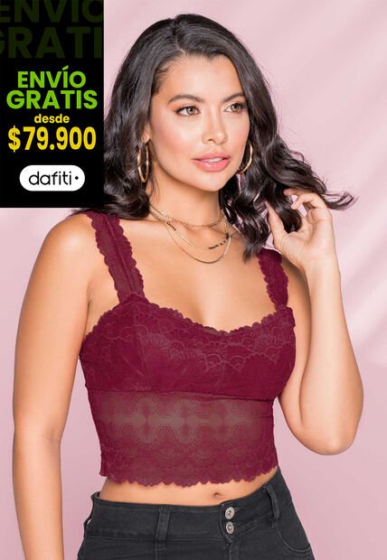 Crop Top Exterior Cereza Mp 92547