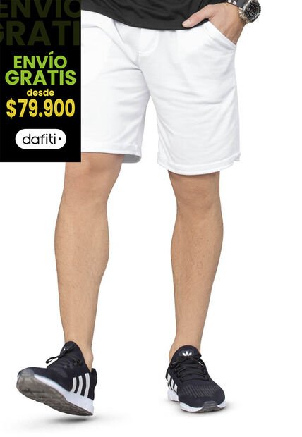 Bermuda Masculino Blanco Mp 78571