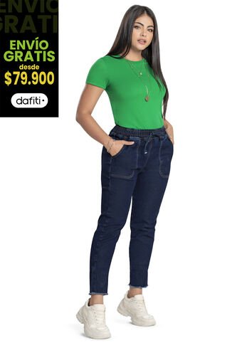 Jogger Mujer Azul Oscuro Mp 5384 MP