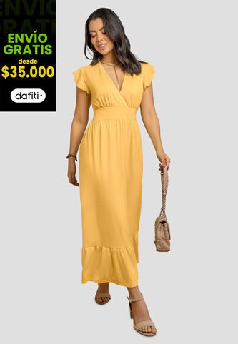 Vestido Largo Mujer Girasol Mp 869 MP