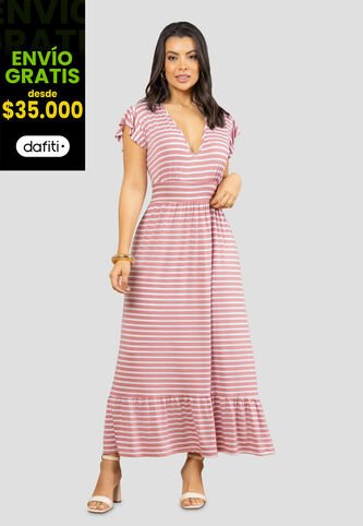 Vestido Mujer Estampado Mp 112027 MP