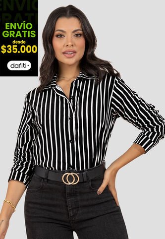 Camisa Mujer Estampado Mp 110432 MP