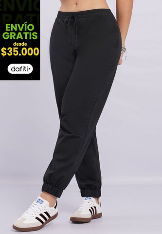 Jogger Mujer Negro Mp 110793 MP