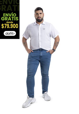Jean Hombre Azul Medio Mp 91667 MP