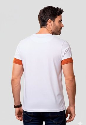 Camiseta Hombre Blanco Mp 102563