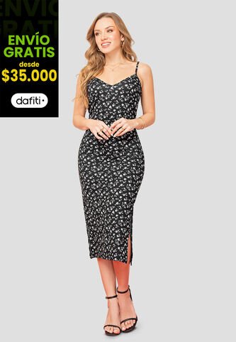 Vestido Paq X2 Mujer Multicolor Mp 106978 MP