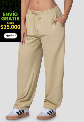 Pantalón Mujer Beige Mp 110274 MP