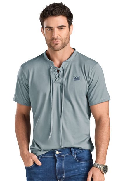 Camiseta Hombre Azul Mp 79391