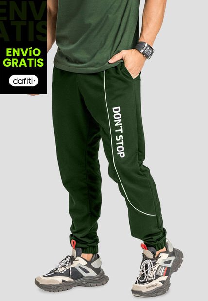 Jogger Hombre Verde Mp 554