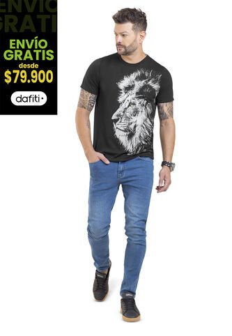 Jean Hombre Azul Medio Mp 91667 MP