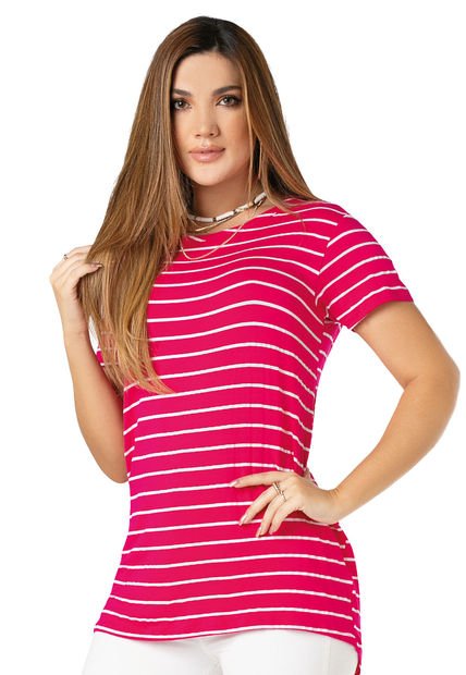 Blusón Mujer Fucsia Mp 9673