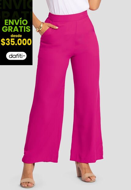 Pantalón Mujer Magenta Vivo Mp 110430