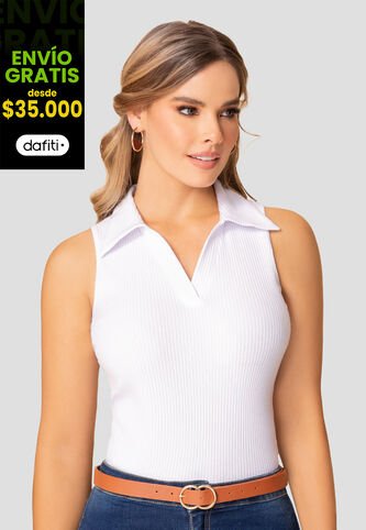 Blusa Mujer Blanco Mp 108314 MP