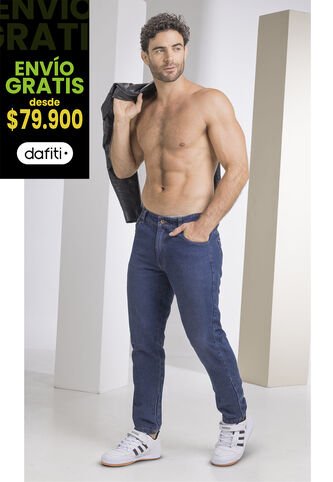Jean Hombre Azul Navy Mp 7786 MP