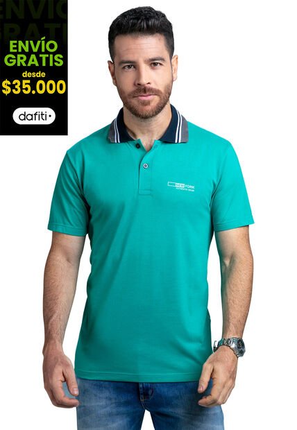 Polo Hombre Verde Mp 88999