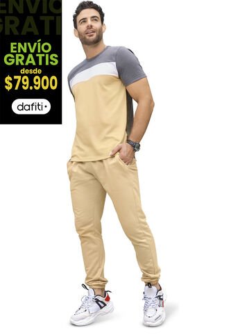 Jogger Hombre Caramelo Mp 3350 MP