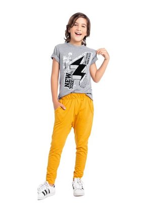 Camiseta Para Niño Negro Cross MP