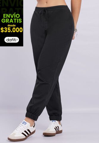 Jogger Mujer Negro Mp 110793 MP