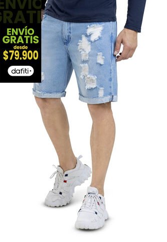 Bermuda Hombre Azul Claro Mp 5788 MP