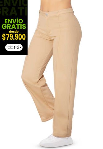 Pantalón Mujer Beige Mp 89017 MP