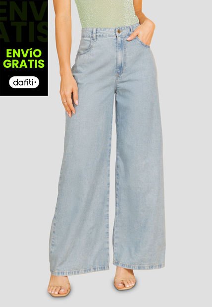 Jean Mujer Azul Claro Mp 107889