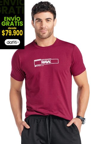 Camiseta Adulto Masculino Vinotinto Marketing Personal MP