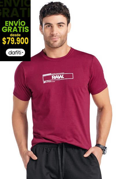 Camiseta Adulto Masculino Vinotinto Marketing Personal