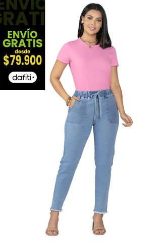Jogger Mujer Azul Claro Mp 5339 MP