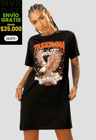 Blusón Mujer Negro Mp 107778 MP